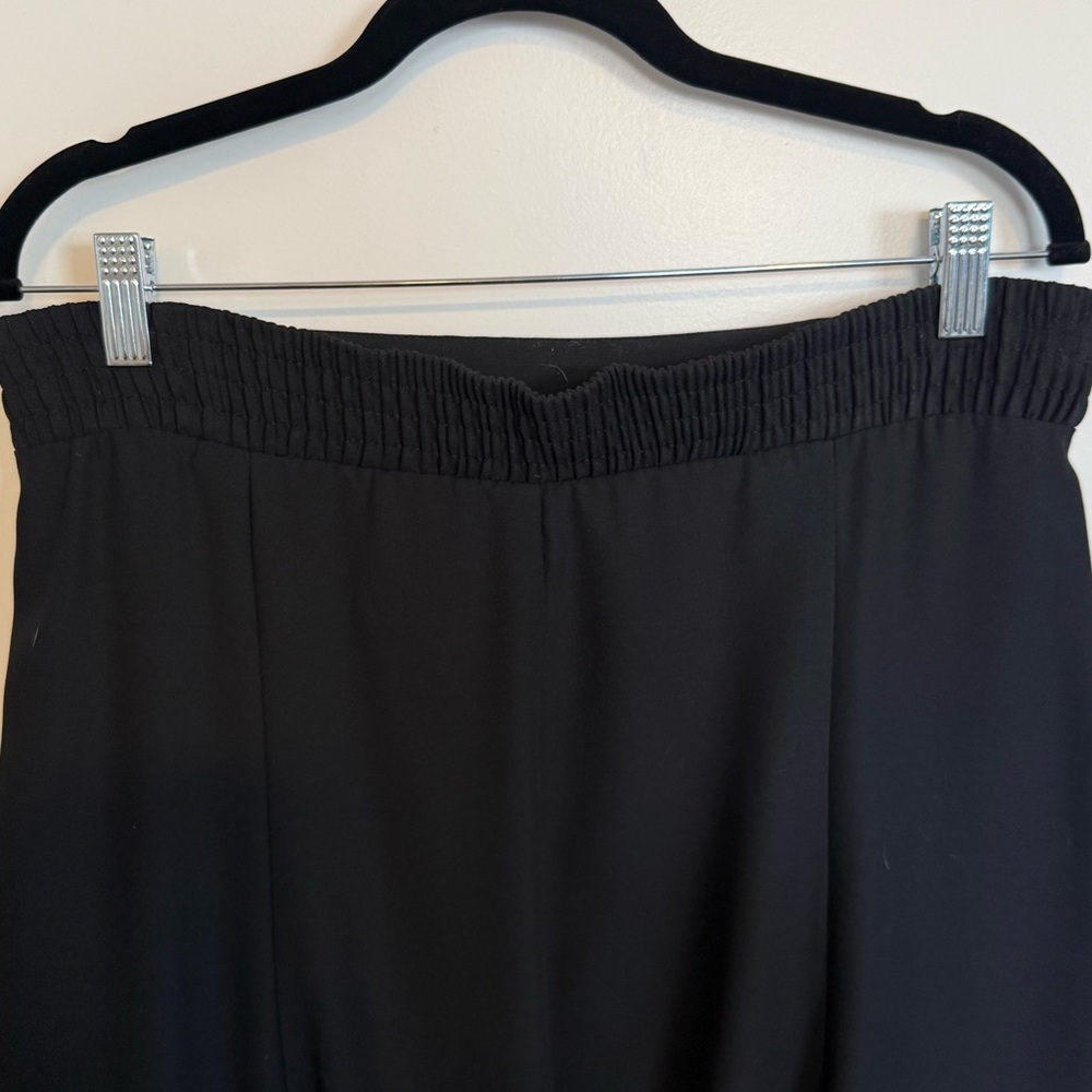 Vintage Joseph Ribkoff Black A-Line Midi Skirt Made in Canada 🇨🇦 - Picture 5 of 6